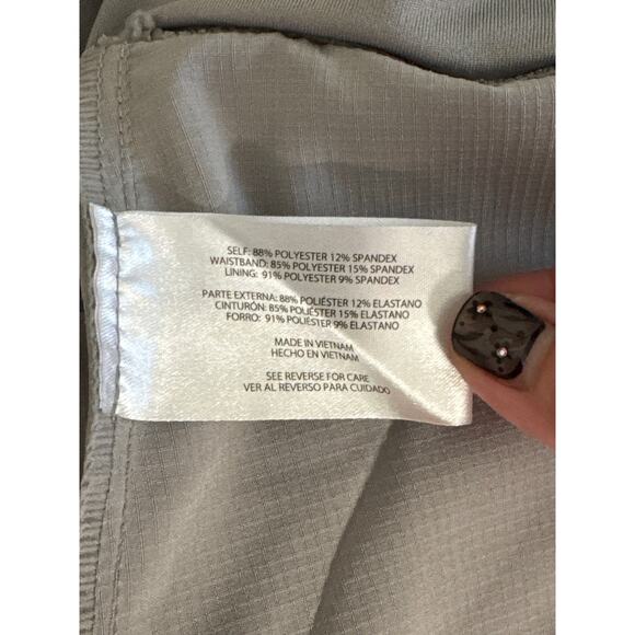 Orvis Womens Lightweight Moisture Wicking Gray Skort Size L - Picture 5 of 10